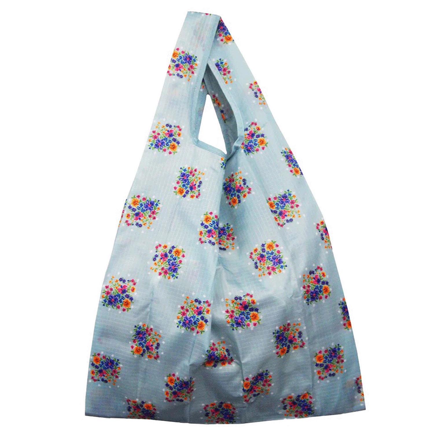  Eco Bag 80 Bouquet 04 Blue