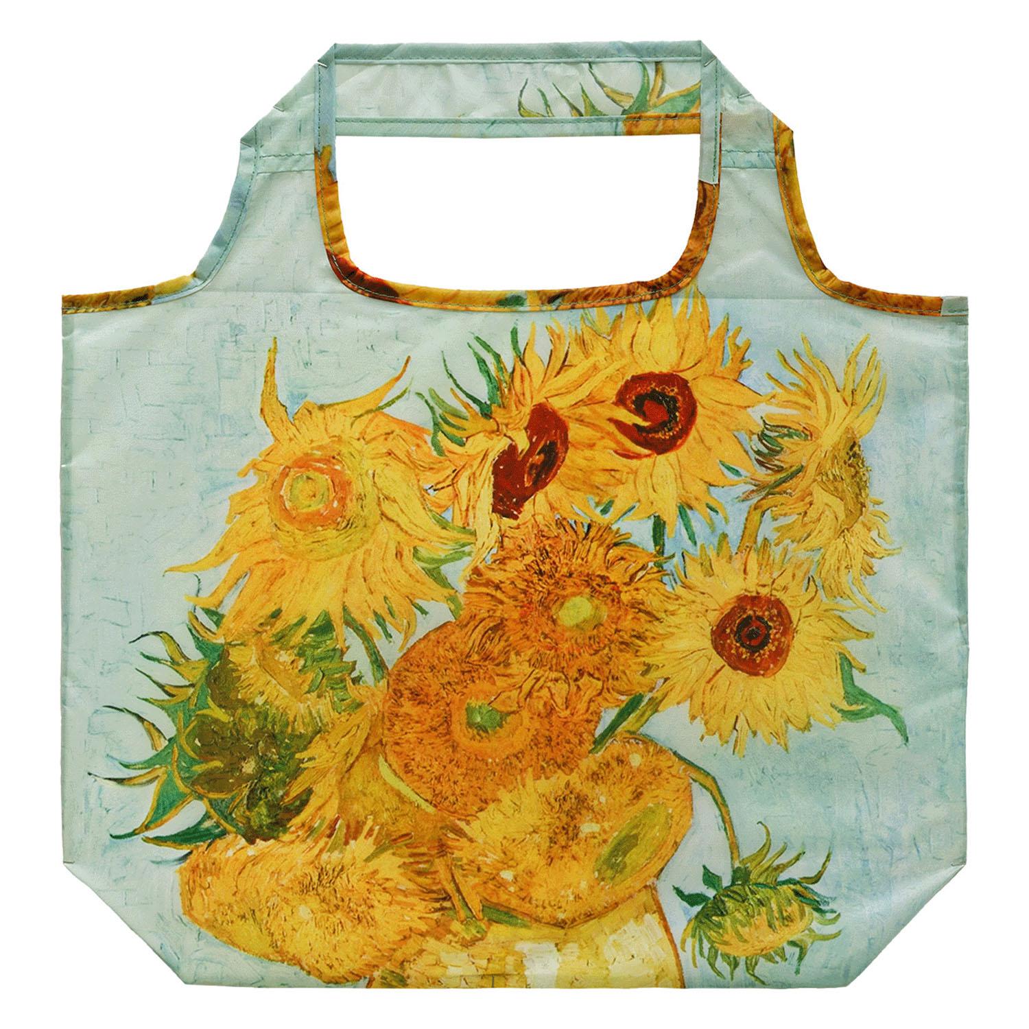 Masterpiece Eco Bag L: Van Gogh's Sunflowers