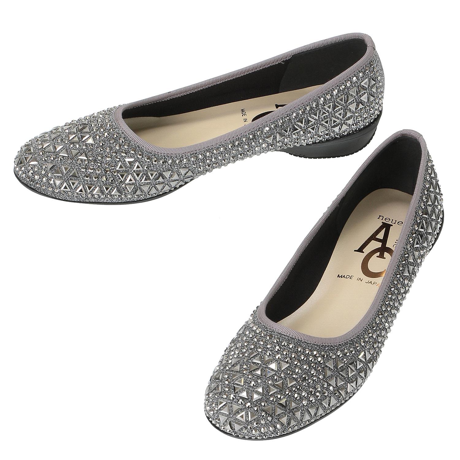 AC Mirror Stone Pumps 127 Gray 24.0cm