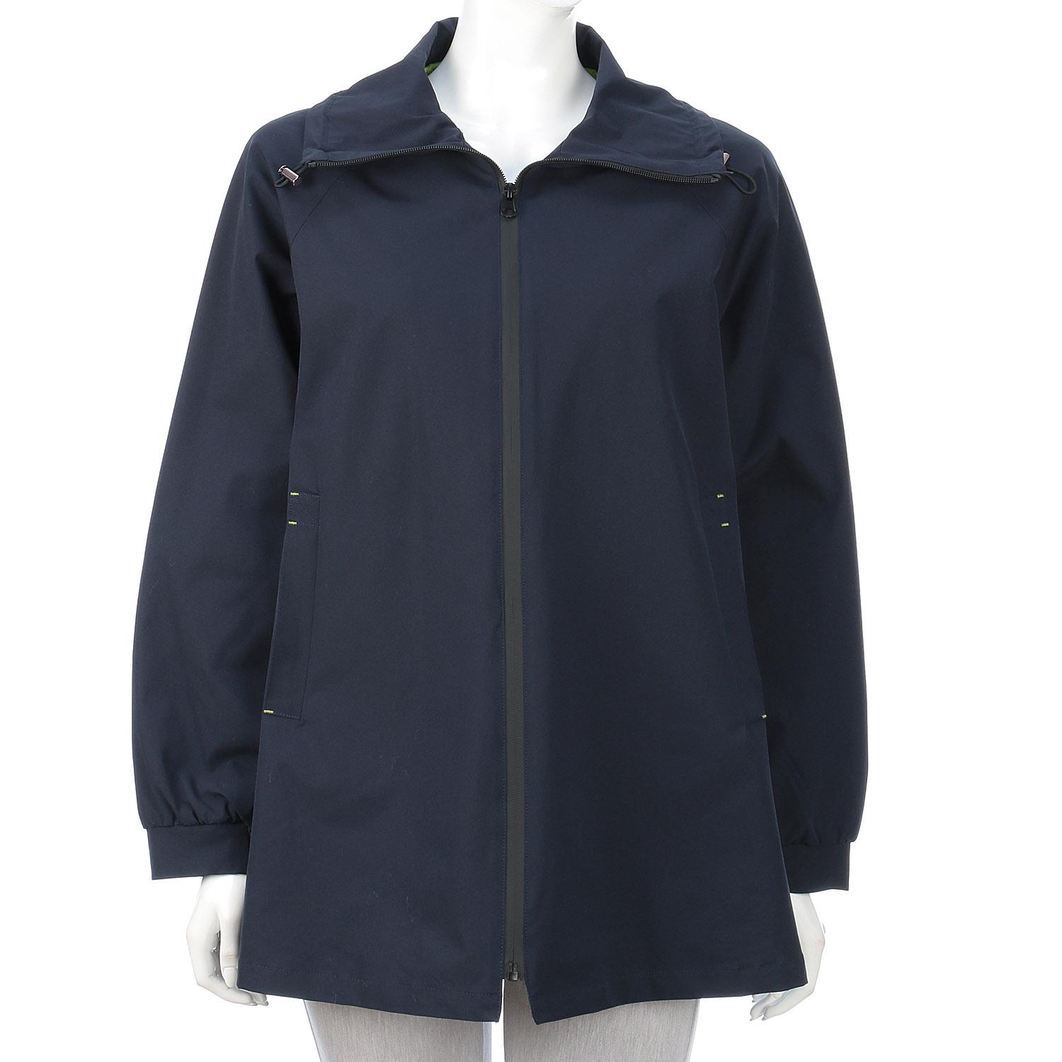Inside-Out Coat, Navy Blue, L