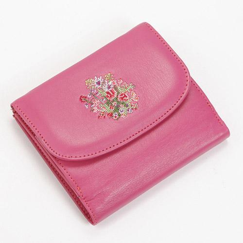 Dream Poetry Collection Open-Front Pocket Billfold Pink