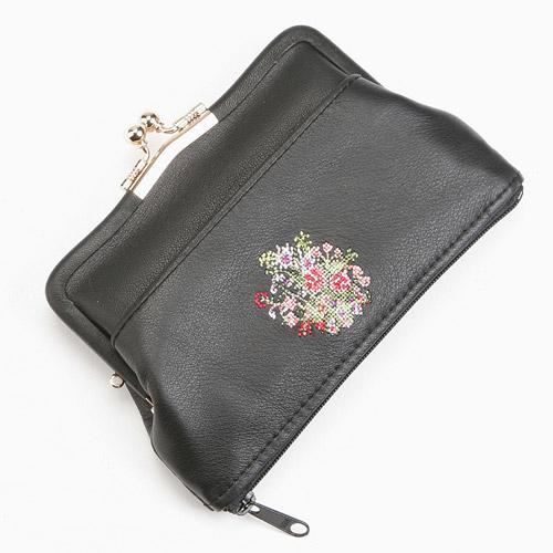 Dream Poetry Collection Coin Purse Wallet - Black