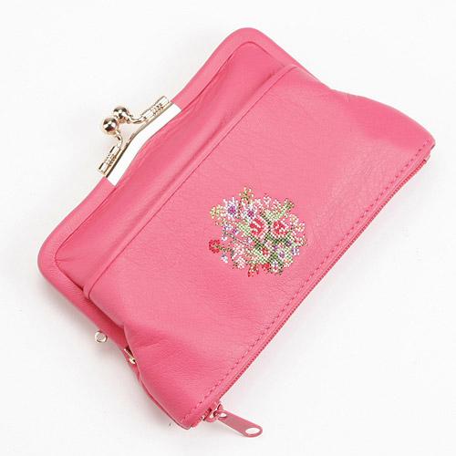 Dream Poetry Collection Coin Purse Wallet Pink