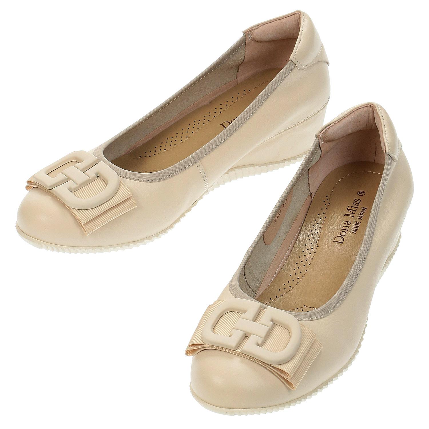 Dona Miss In-Heel Pumps Ivory 24.5cm