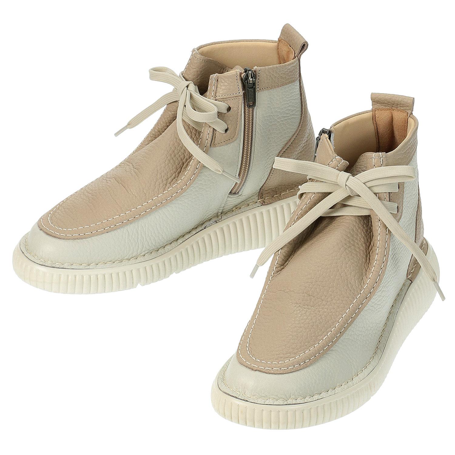 Dona Miss Tyrolean Boots IP-34 Ivory/Beige 22.5cm