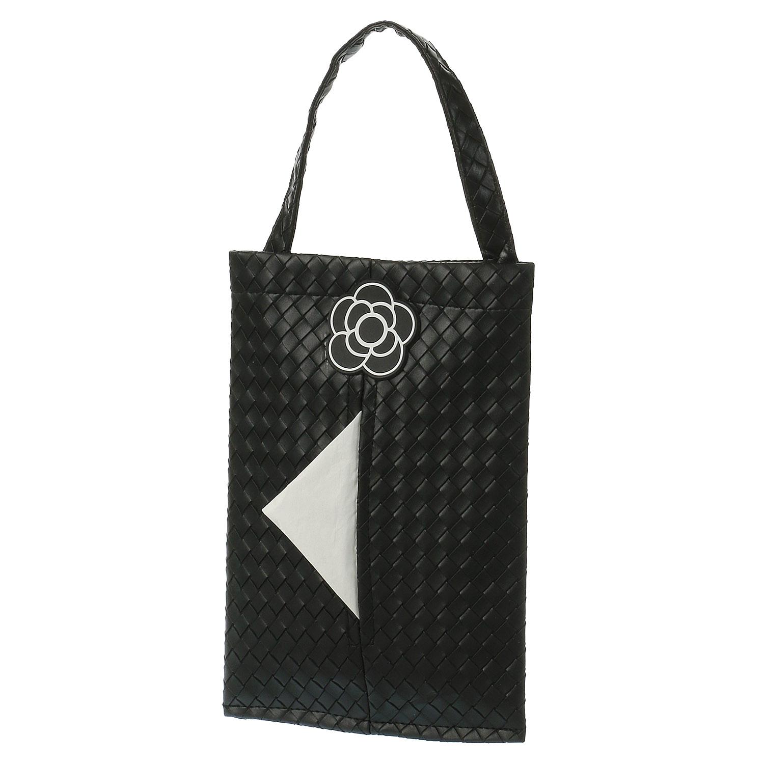 Camellia Tissue Case - Black
