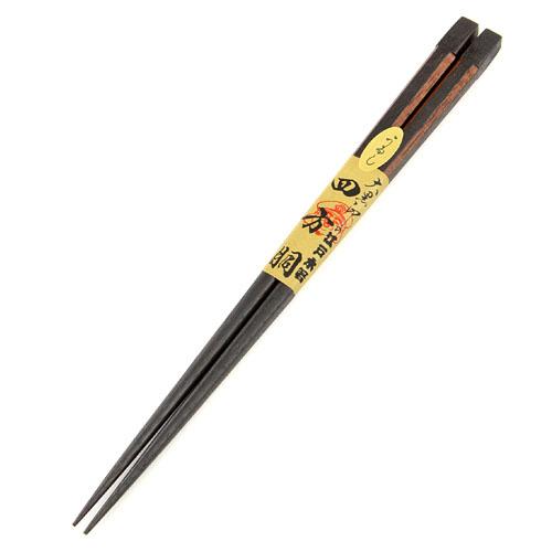 Edo Wooden Chopsticks, Square Body, Medium