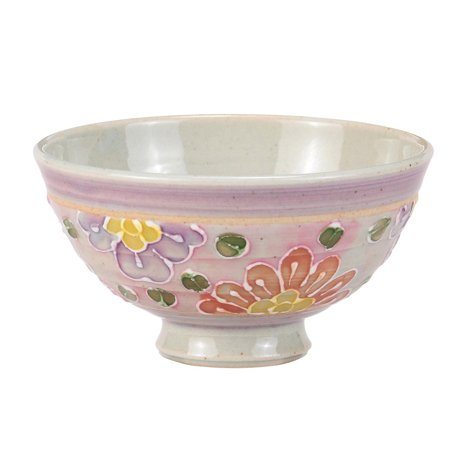 Ichizen Karen Rice Bowl Teacup 02_Rice Bowl Pink