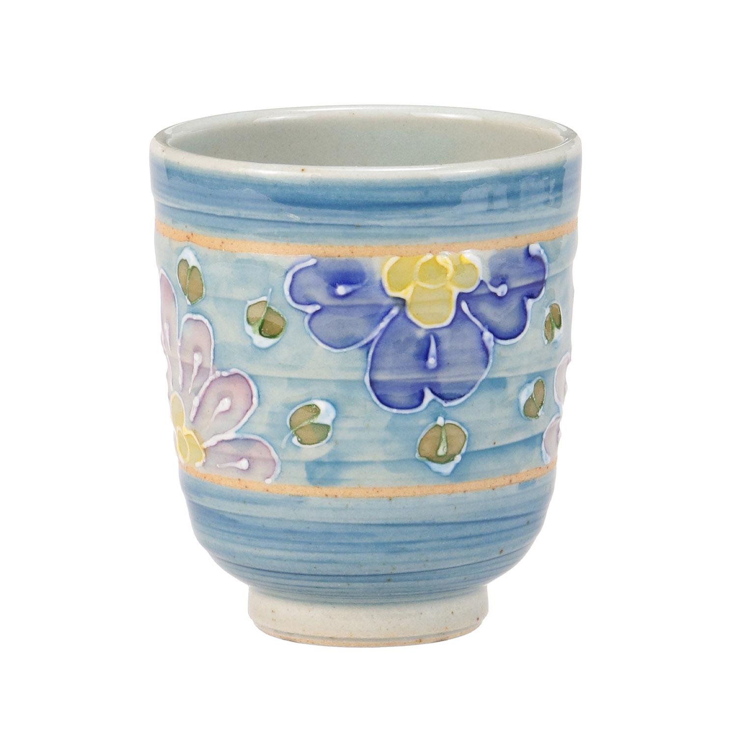 Ichizen Karen Rice Bowl Teacup 03_Teacup Blue
