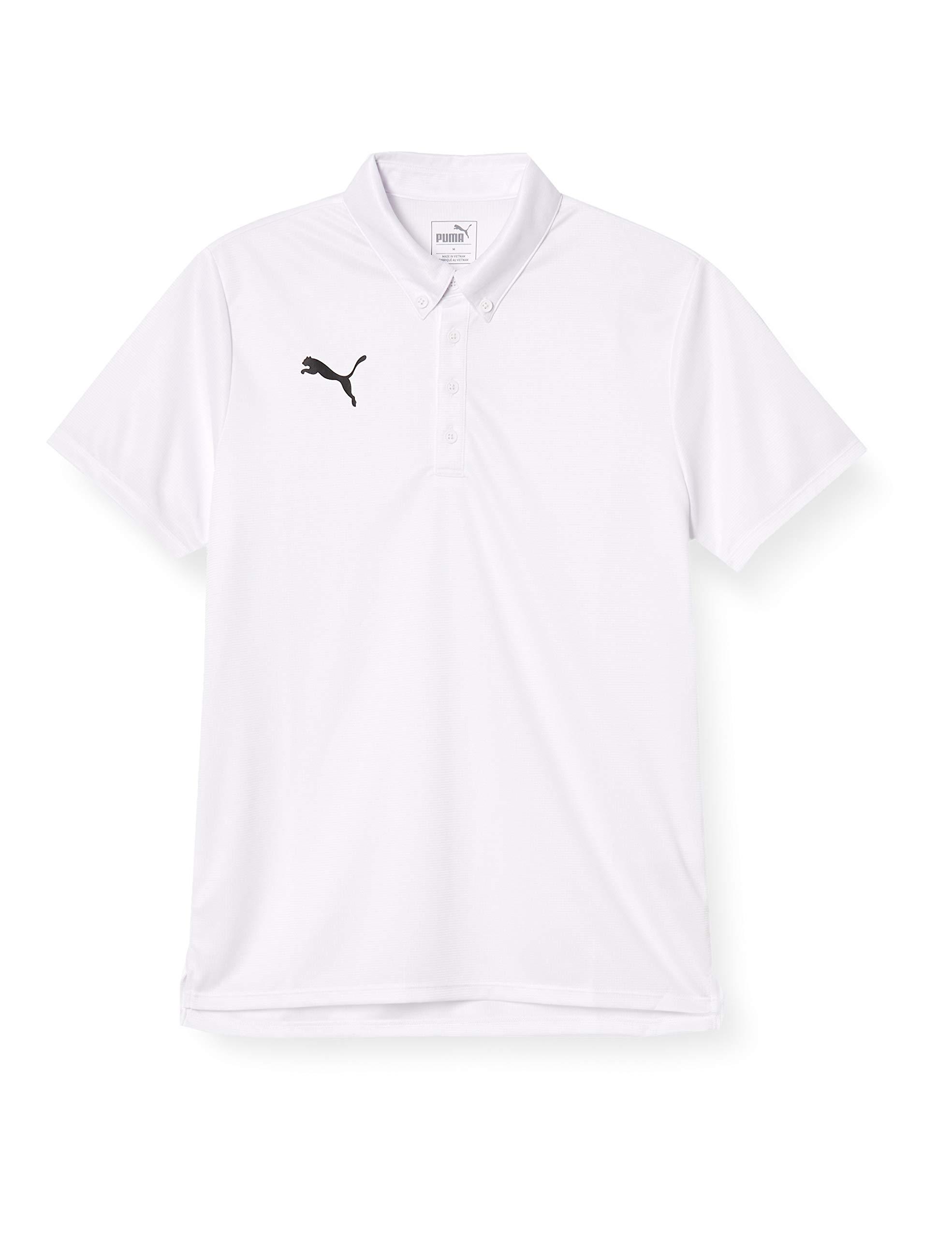 [PUMA] Moisture-Wicking Soccer Wear Short-Sleeve SS Polo Shirt Men's 2024 Fall/Winter Color White (01) L