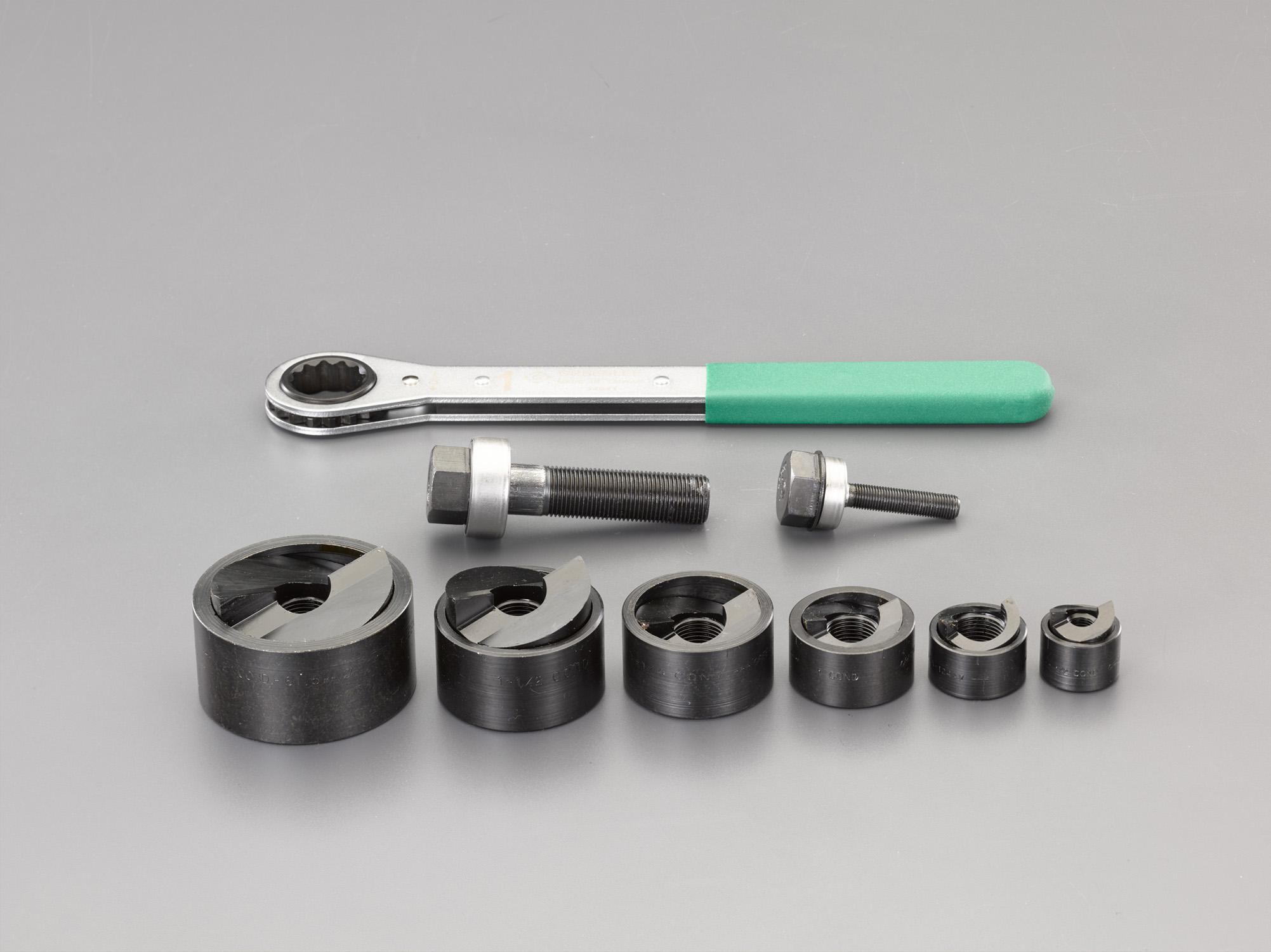 ESCO 22.5-61.5mm Punch Set (with Ratchet Handle) EA620GC