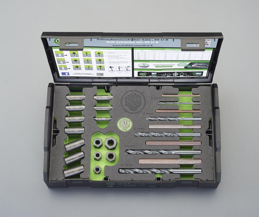 ESCO Screw Extractor Set M5-M16 EA584BD