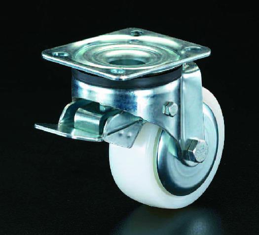 100mm Swivel Casters (Swivel Fittings, Front Wheel Brakes Included) EA986HS-2
