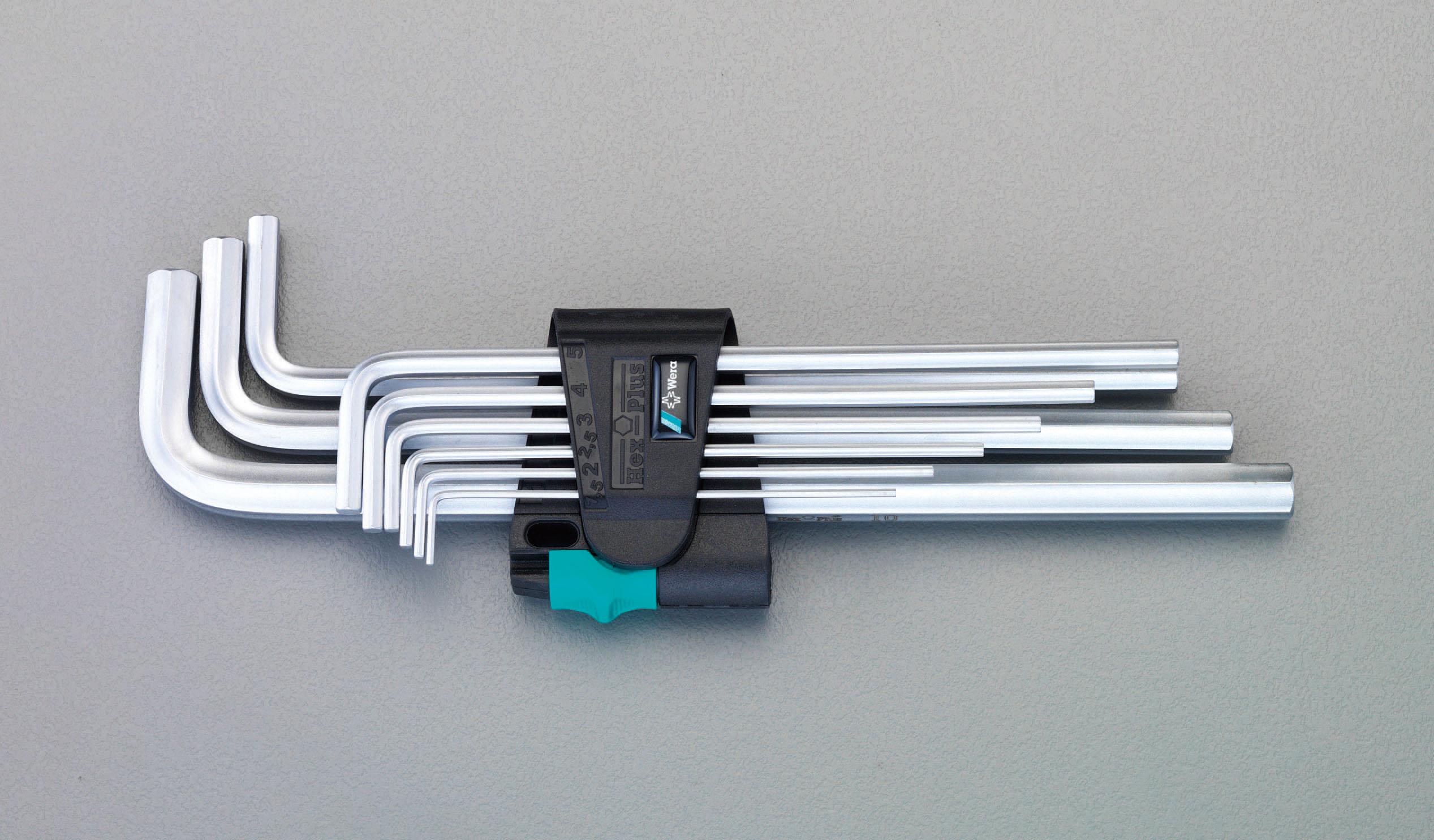 1.5–10mm / 9-piece set [Hex-Plus] wrench