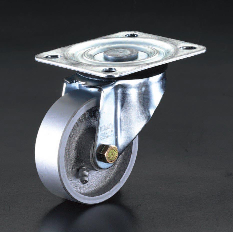 125mm casters (swivel casters with steel wheels)