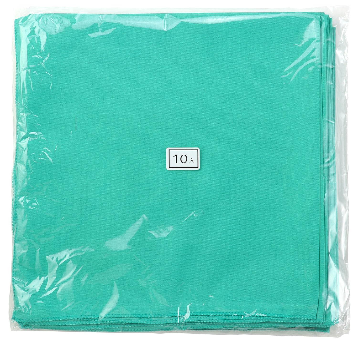 [Artec] Sports Day Team Color Bandana 55×55cm Solid Green 10-Pack 18181