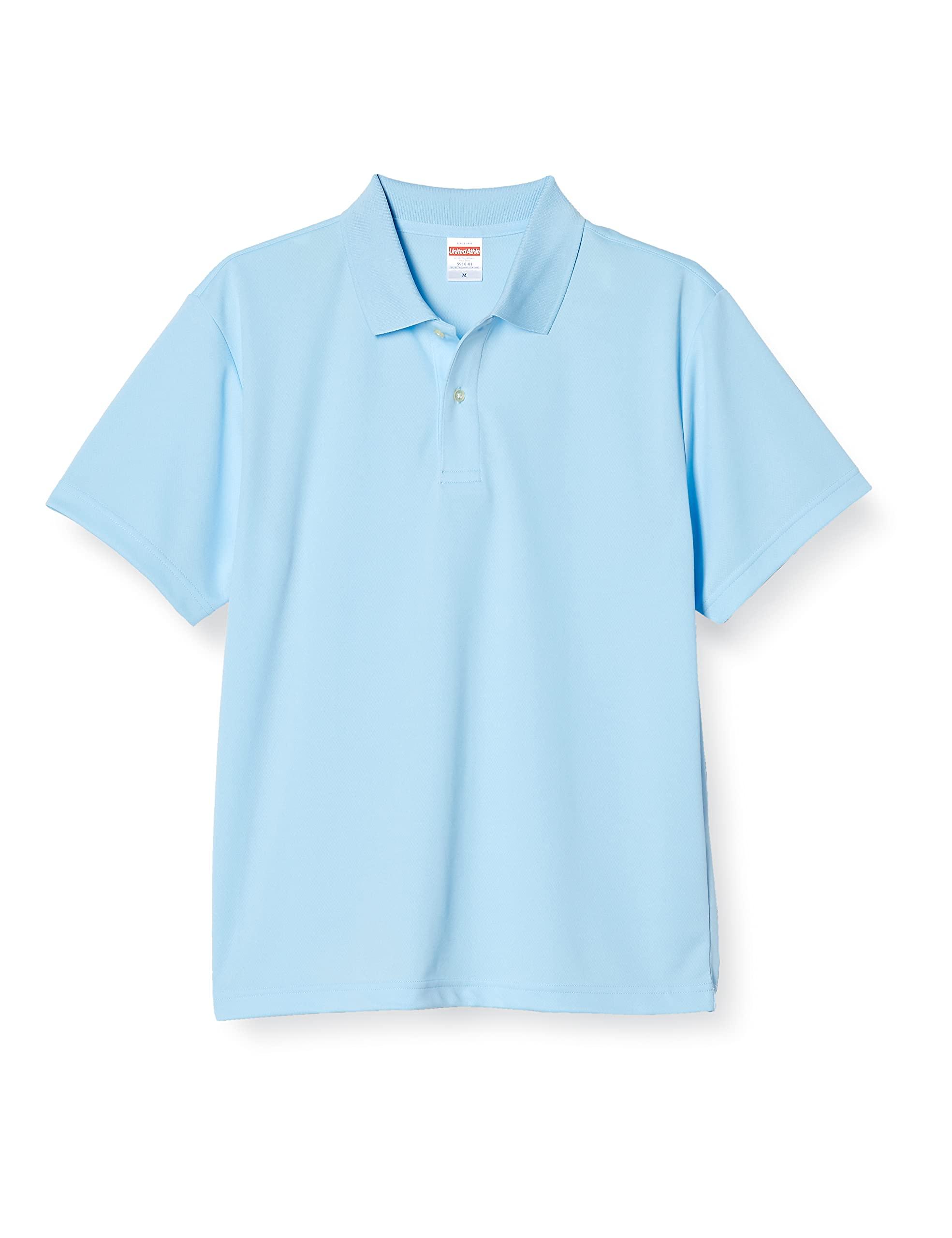 [United Athle] Fitness Shirt 591001 Men's Light Blue Japan XXXXL (Equivalent to Japanese Size 4L)