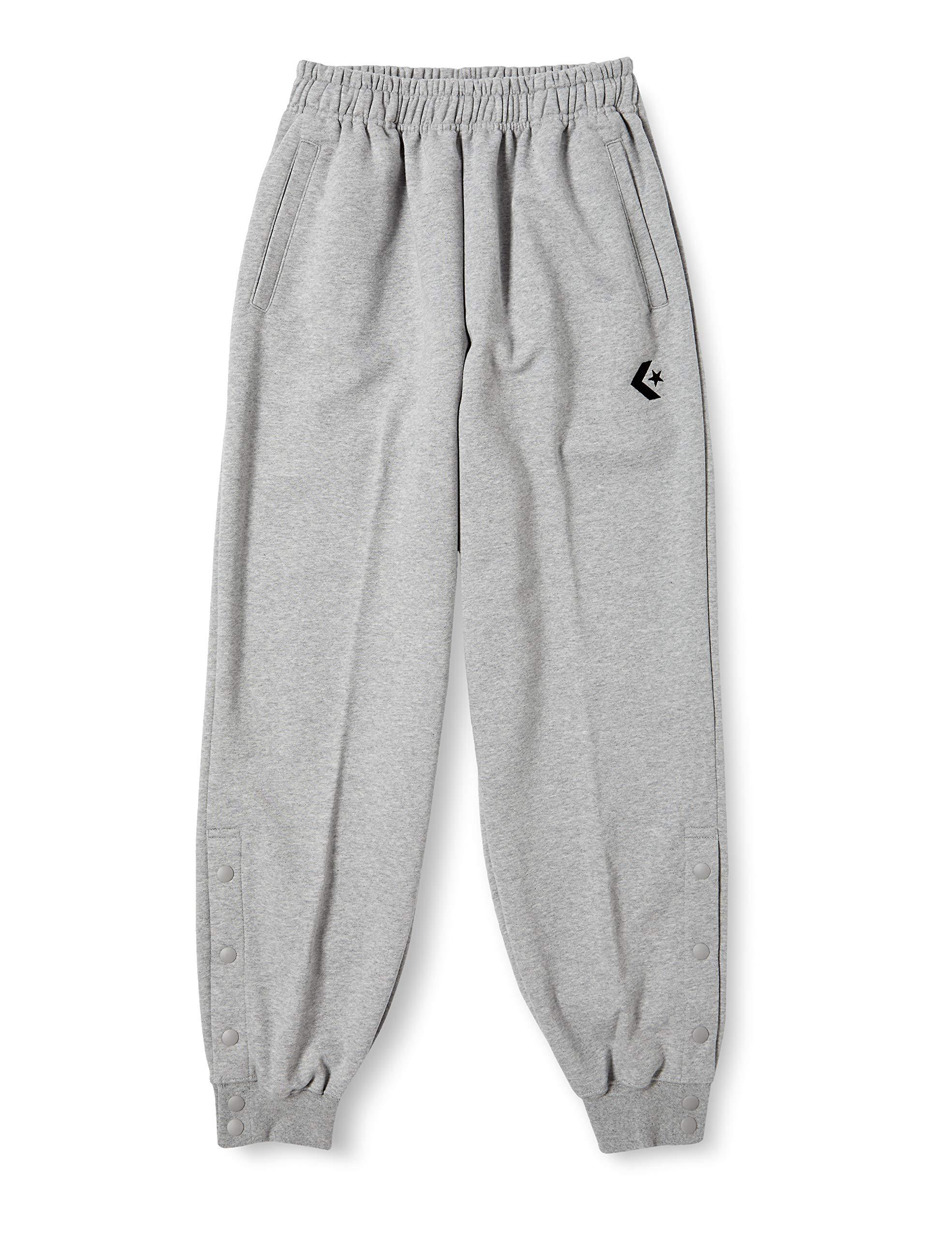 [Converse] Basketball Pants (Hem Button) CB141204 Men's Gray Japan O (Equivalent to Japanese Size 2L)