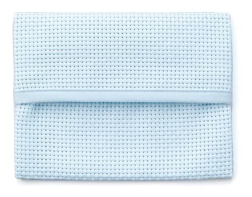 Cosmo LECIEN Embroidery Kit Pocket Tissue Case 9cm x 12cm Noble Gray Cotton 4645-3