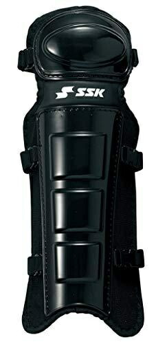 SSK Baseball Umpire Leg Guards (Black) UPL400