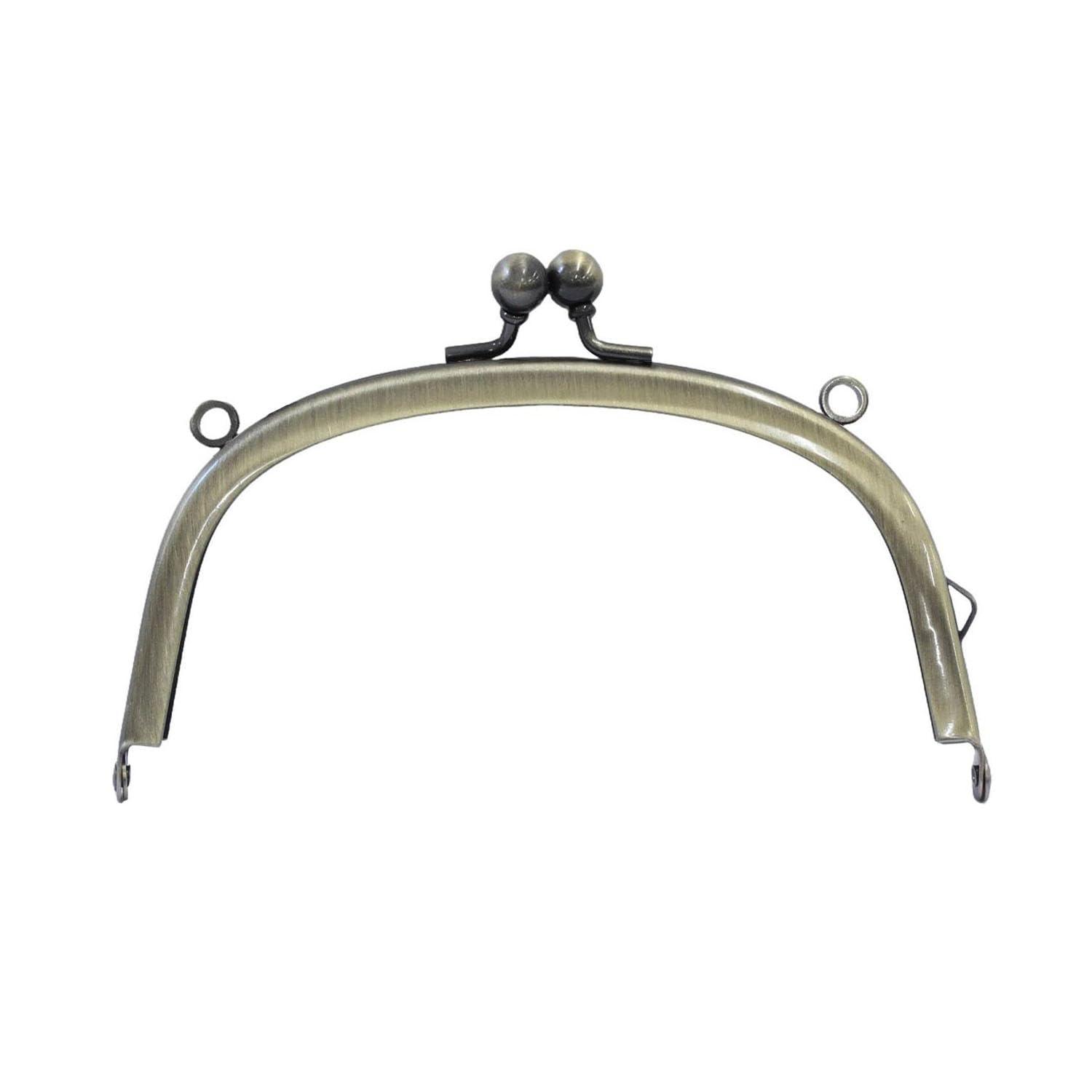 Nippon Chuko Can-shaped Metal Frame Approx. 10×7cm 1 Piece Antique Gold SKK5-AG