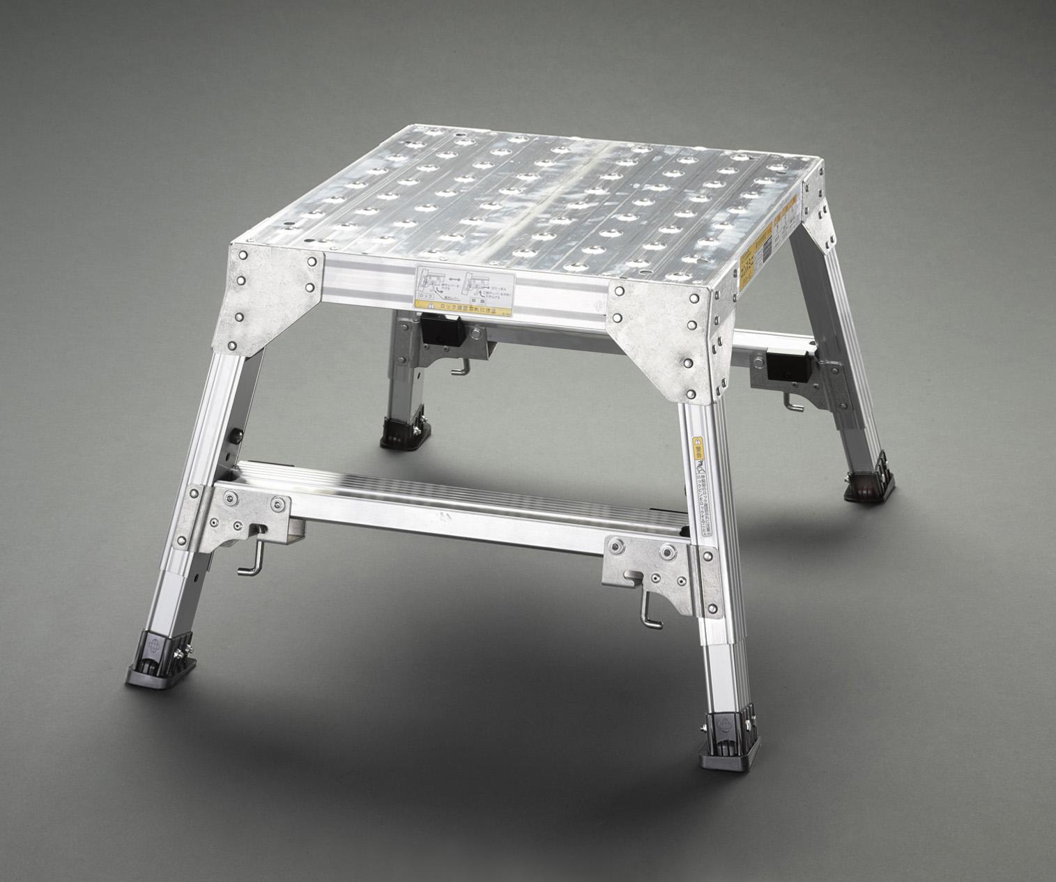 510x500mm / 0.5m Workbench (Extendable Adjustable Legs / Aluminum)