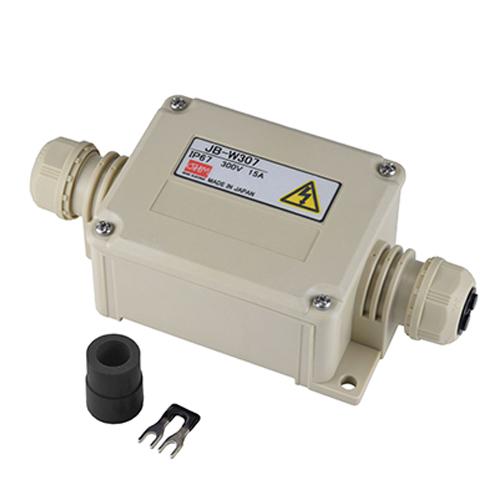 7-pole (300V/15A) Terminal Block Relay Box (Beige)