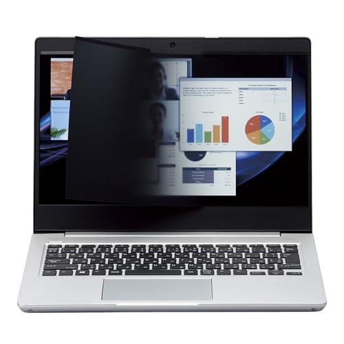ELECOM LCD Protection Filter Anti-Peeping Magnet Type Antibacterial 13.3-inch (16:9) EF-PFMK133W2