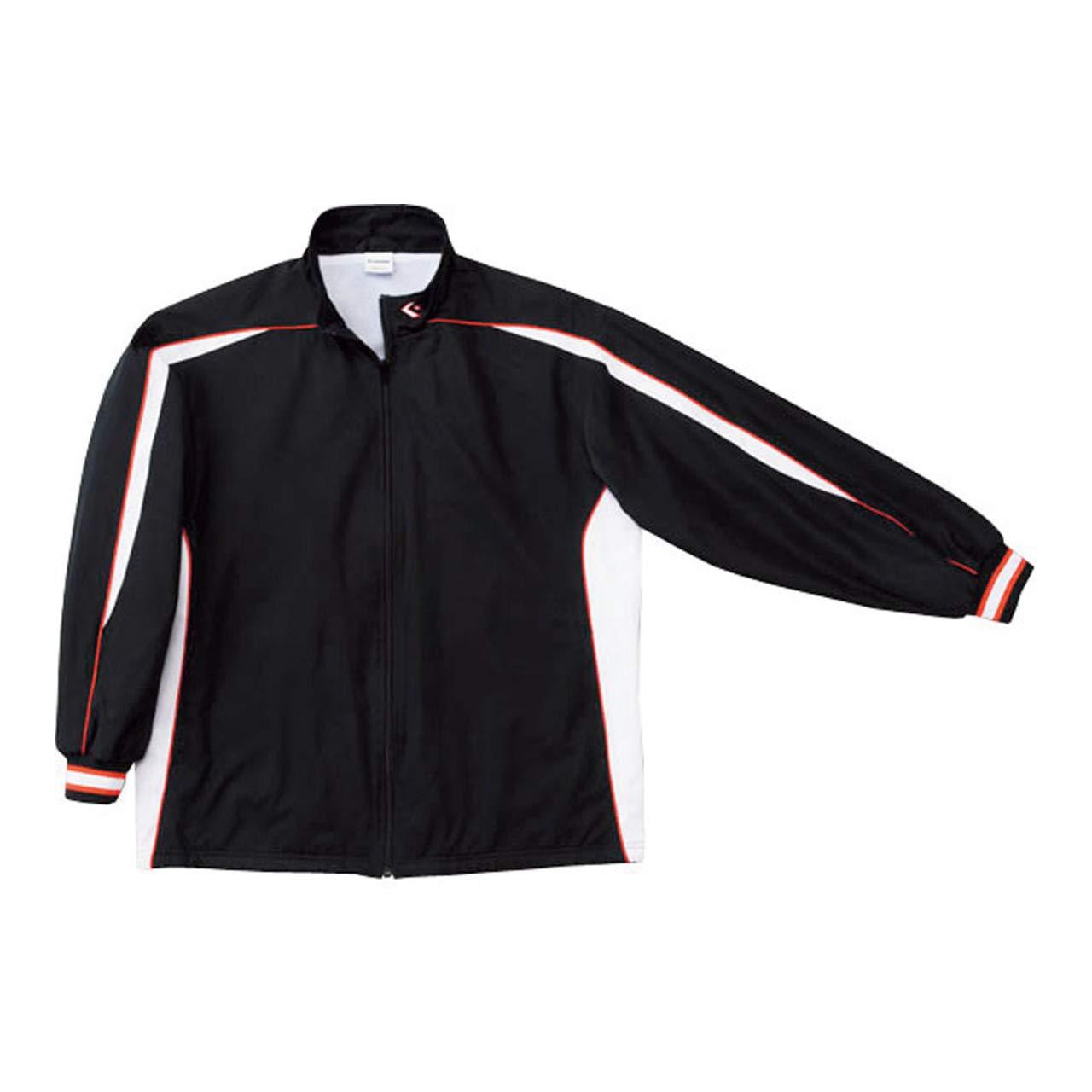 [Converse] Basketball Jacket Warm-Up Jacket Water-Repellent Breathable Ventilated CB182501S Black/White Japan XO (Equivalent to Japanese Size 3L)