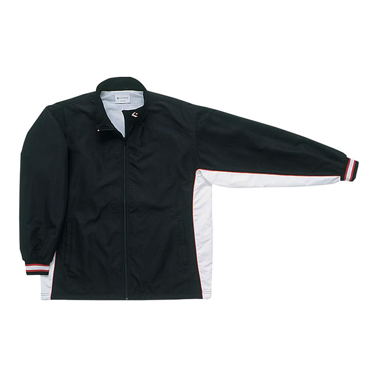 [Converse] Basketball Jacket Warm-Up Jacket Water-Repellent Breathable Ventilated CB182102S Black/White Japan L (Equivalent to Japanese Size L)