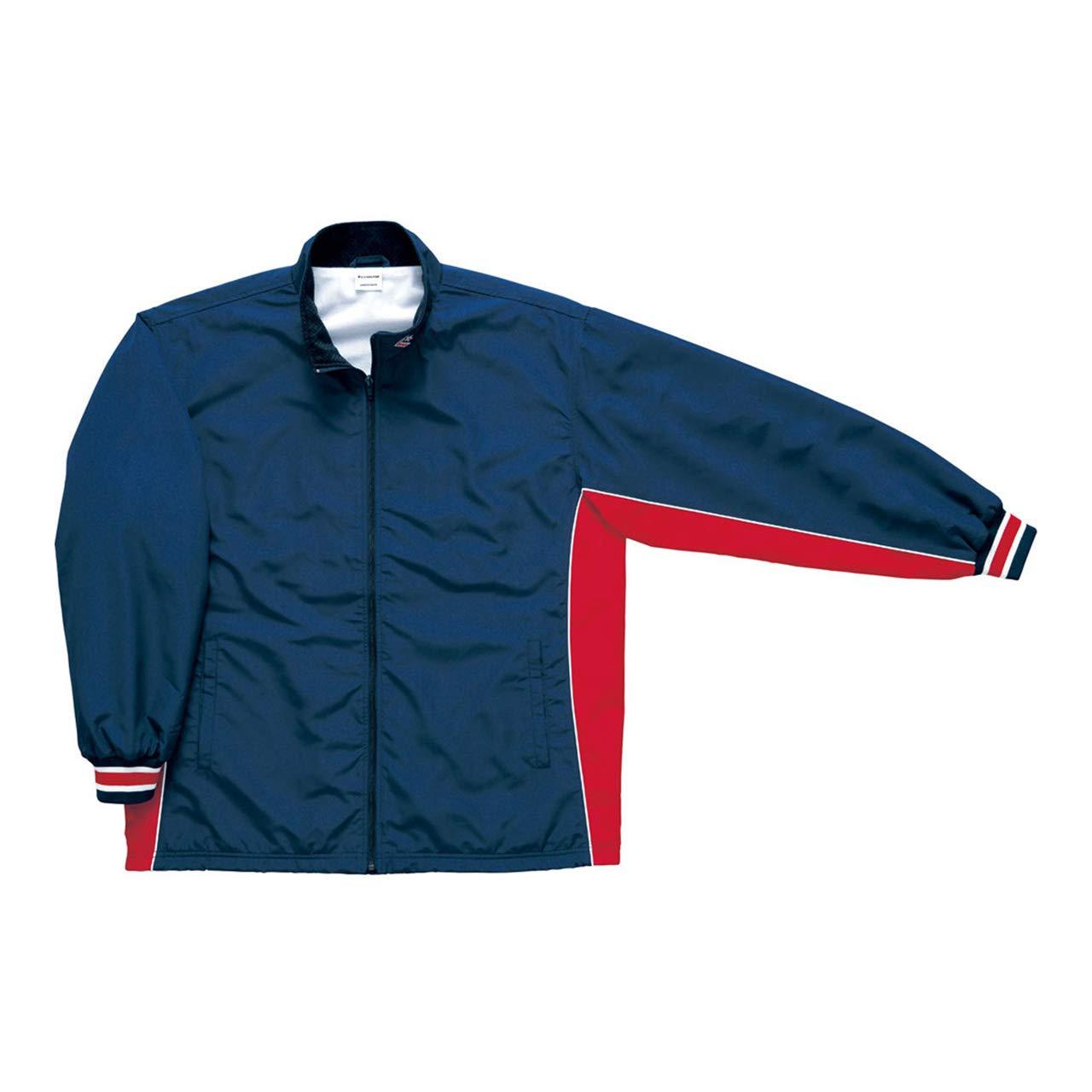 [Converse] Basketball Jacket Warm-Up Jacket Water-Repellent Breathable Ventilated CB182102S Navy/Red Japan L (Equivalent to Japanese Size L)