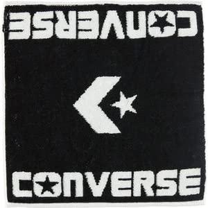 [Converse] Basketball Towel Jacquard Hand Towel CB131903 Black/White