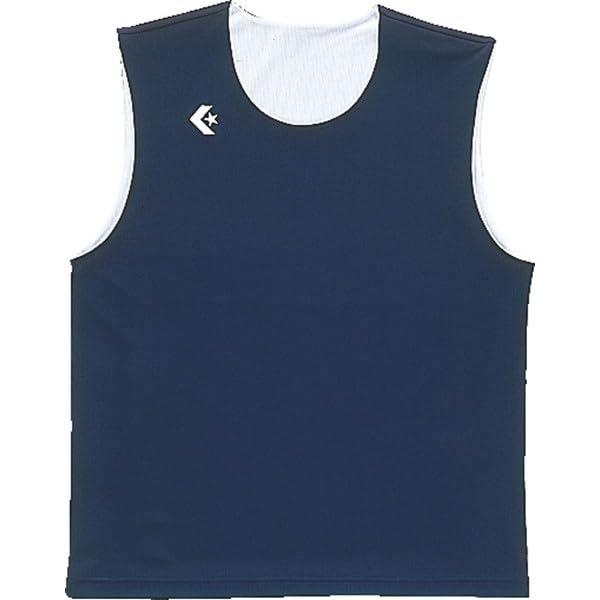 Converse 3S Reversible Sleeveless Basketball Reversible Shirt M (cb231730-2911) Navy/White 2XO