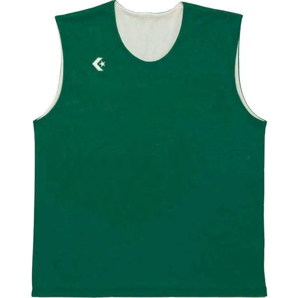 converse 3S Reversible Sleeveless Basketball Reversible Shirt M (cb231730-4911) Green/White SS-S