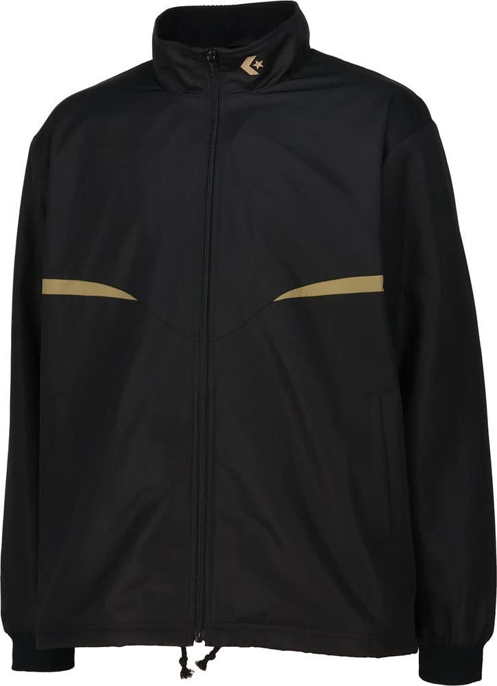 [Converse] Basketball Jersey Warm-Up Jacket Water-Repellent Breathable CB132551S Men's Black/V Gold M