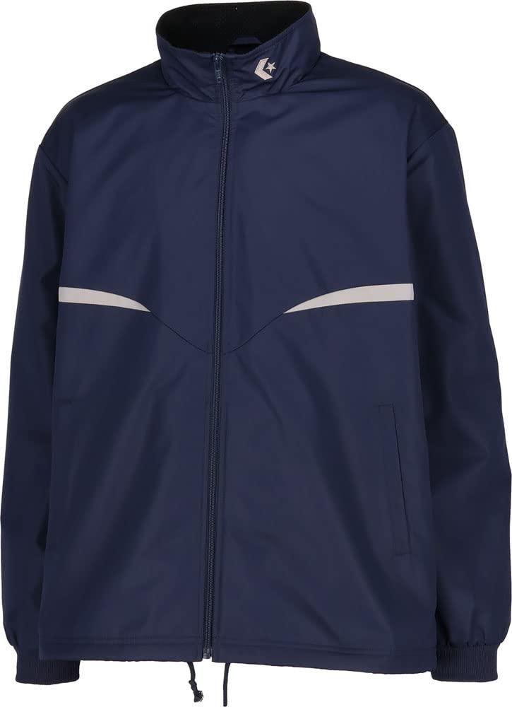 [Converse] Basketball Jersey Warm-Up Jacket Water-Repellent Breathable CB132551S Men's Navy/Gray O