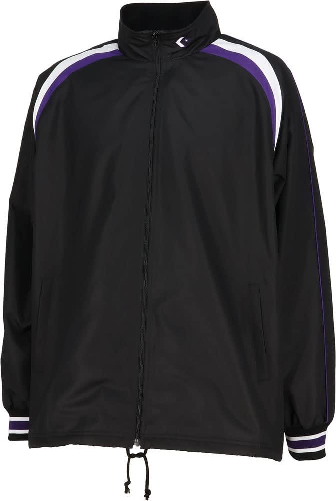 [Converse] Basketball Jersey Warm-Up Jacket CB162506S Black/Purple S