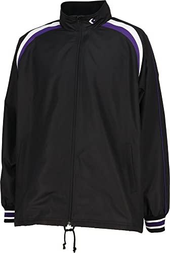 [Converse] Basketball Jersey Warm-Up Jacket CB162506S Black/Purple L