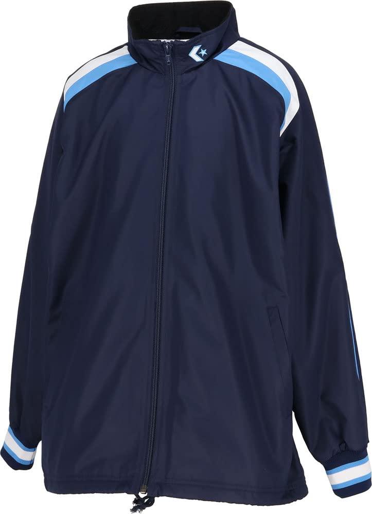 [Converse] Basketball Jersey Junior Warm-Up Jacket CB462506S Kids Navy/Sax 150