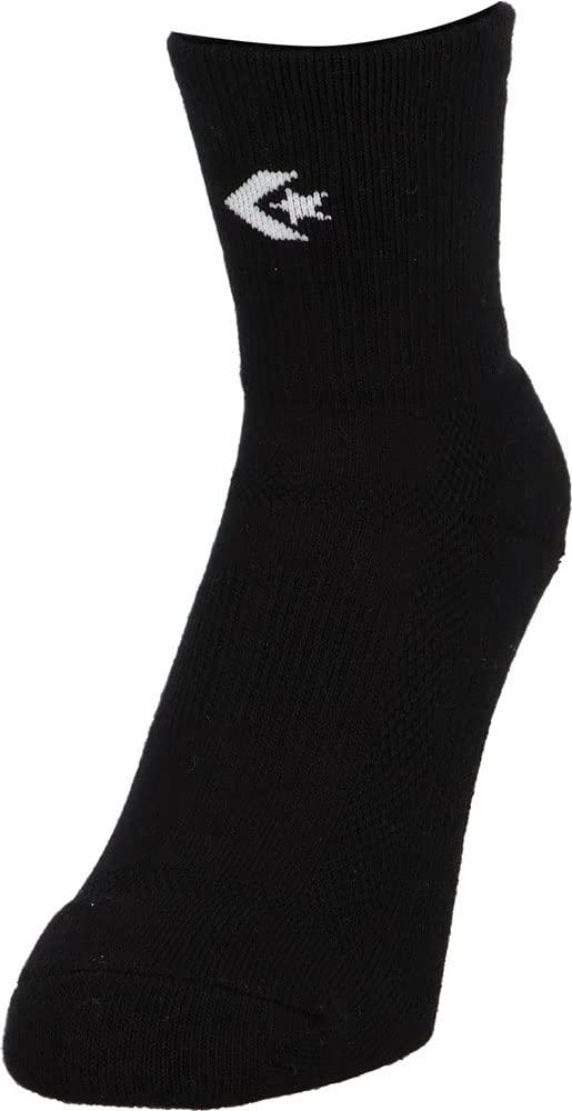 [Converse] Basketball Socks Cushion Socks CB132051 Black/White 2325