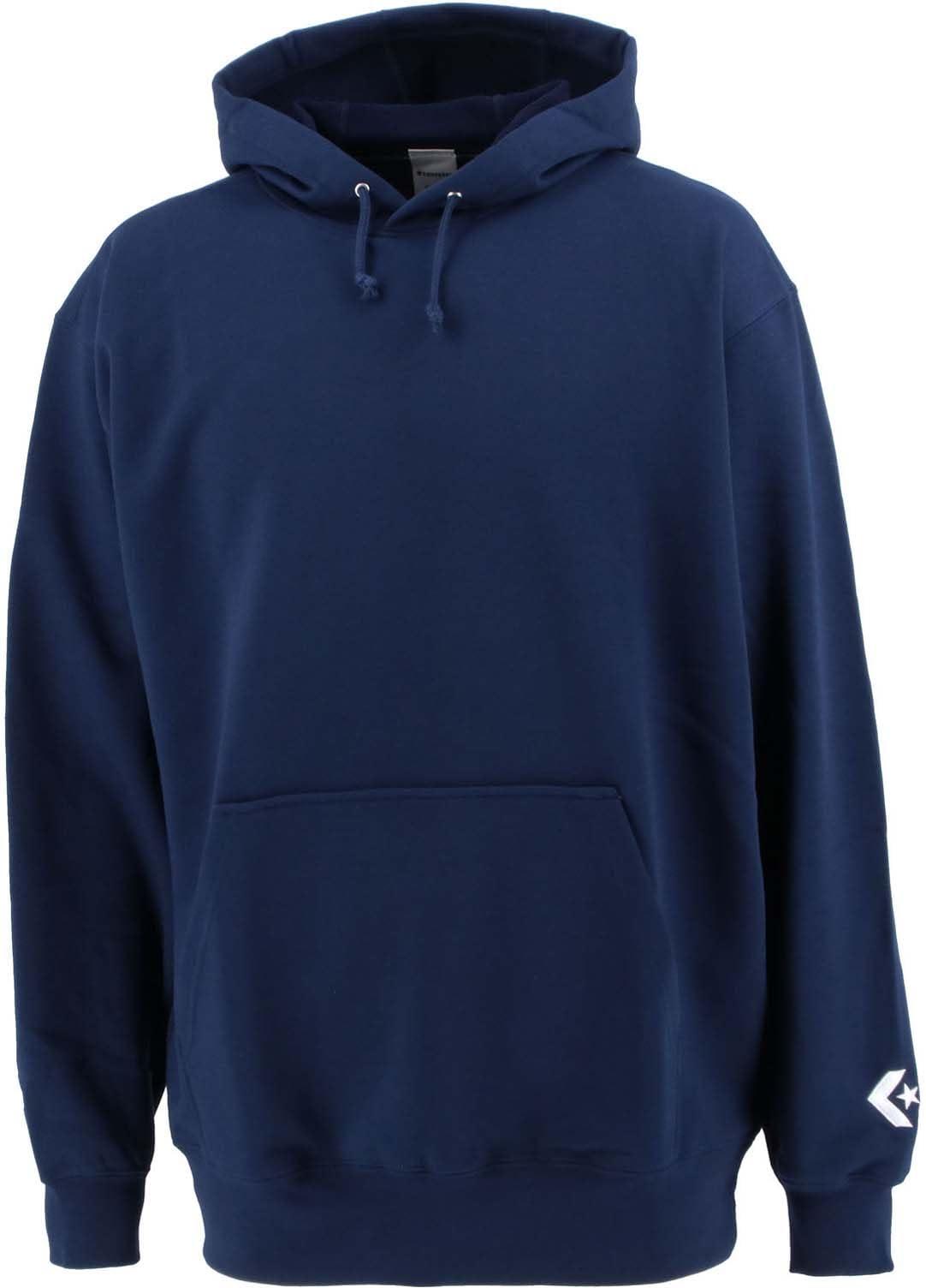 [Converse] Basketball Long-Sleeve Shirt Sweatshirt Hoodie CB141202 Men's Navy SS