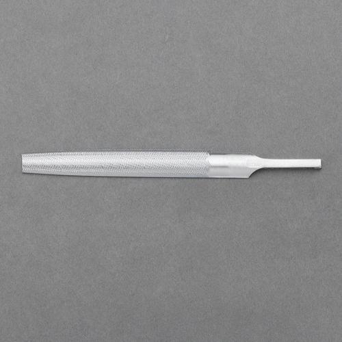 6x160mm file (chrome-coated / extra-wide / half-round / coarse)