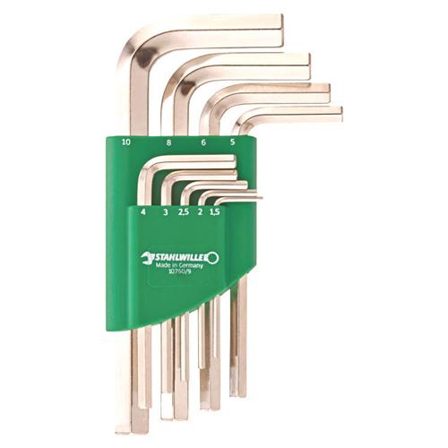 1.5–10 mm / 9-piece set [Hexagon] wrench