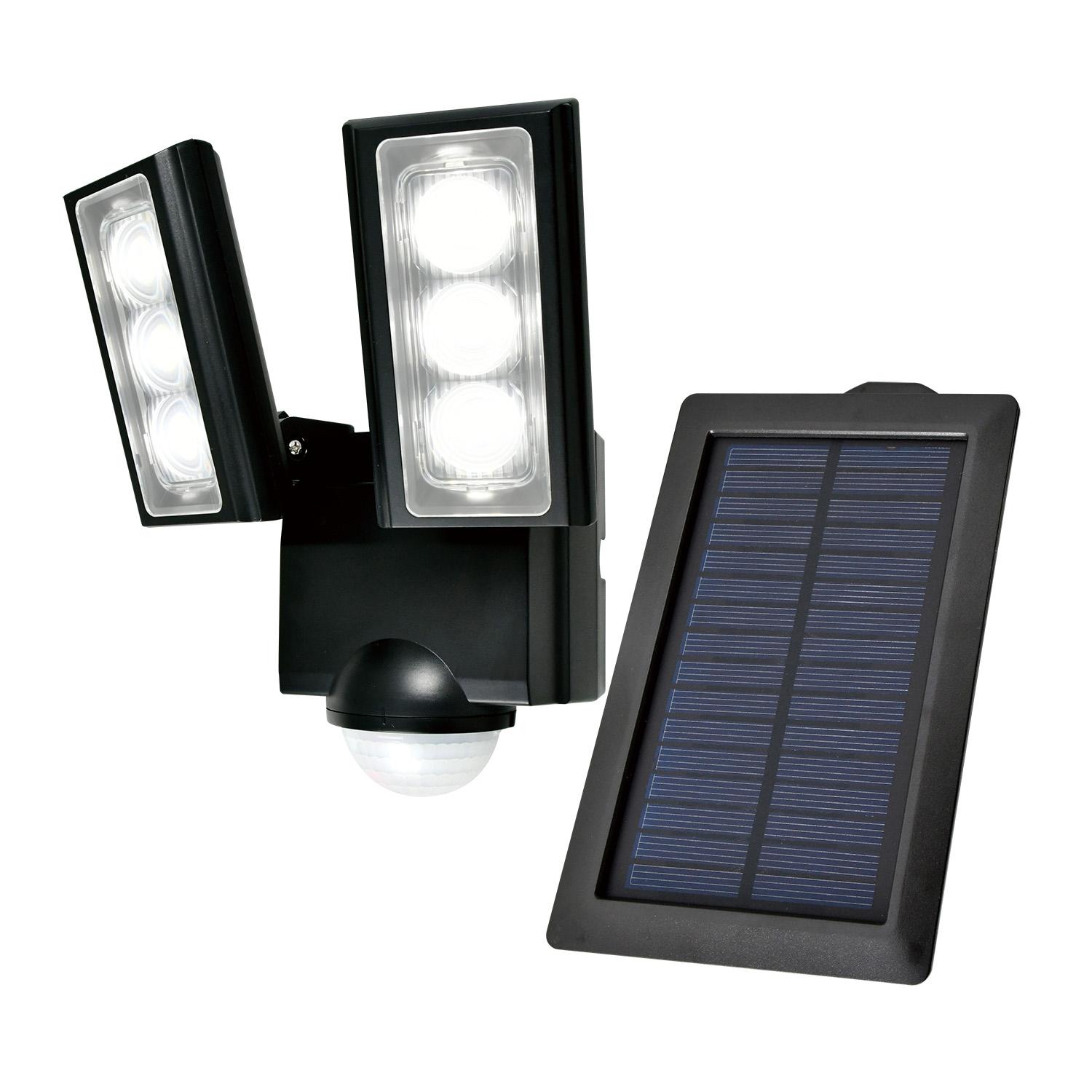 ESCO LED Sensor Light (Solar-Charged) 2-Light EA864CB-29A