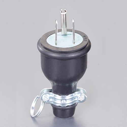 AC125V/15A Waterproof Plug (2-Pole Grounded)