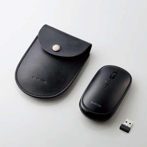 [1 AA battery] Wireless Mouse (5 buttons / Black)
