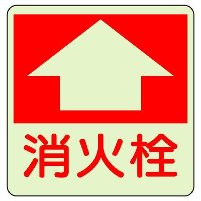 300x300mm [Phosphorescent] Fire Equipment Indicator Sticker (For Floor Use)