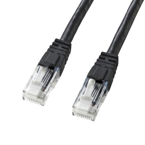 0.5m LAN Cable (CAT6 / Anti-Snag / Black)