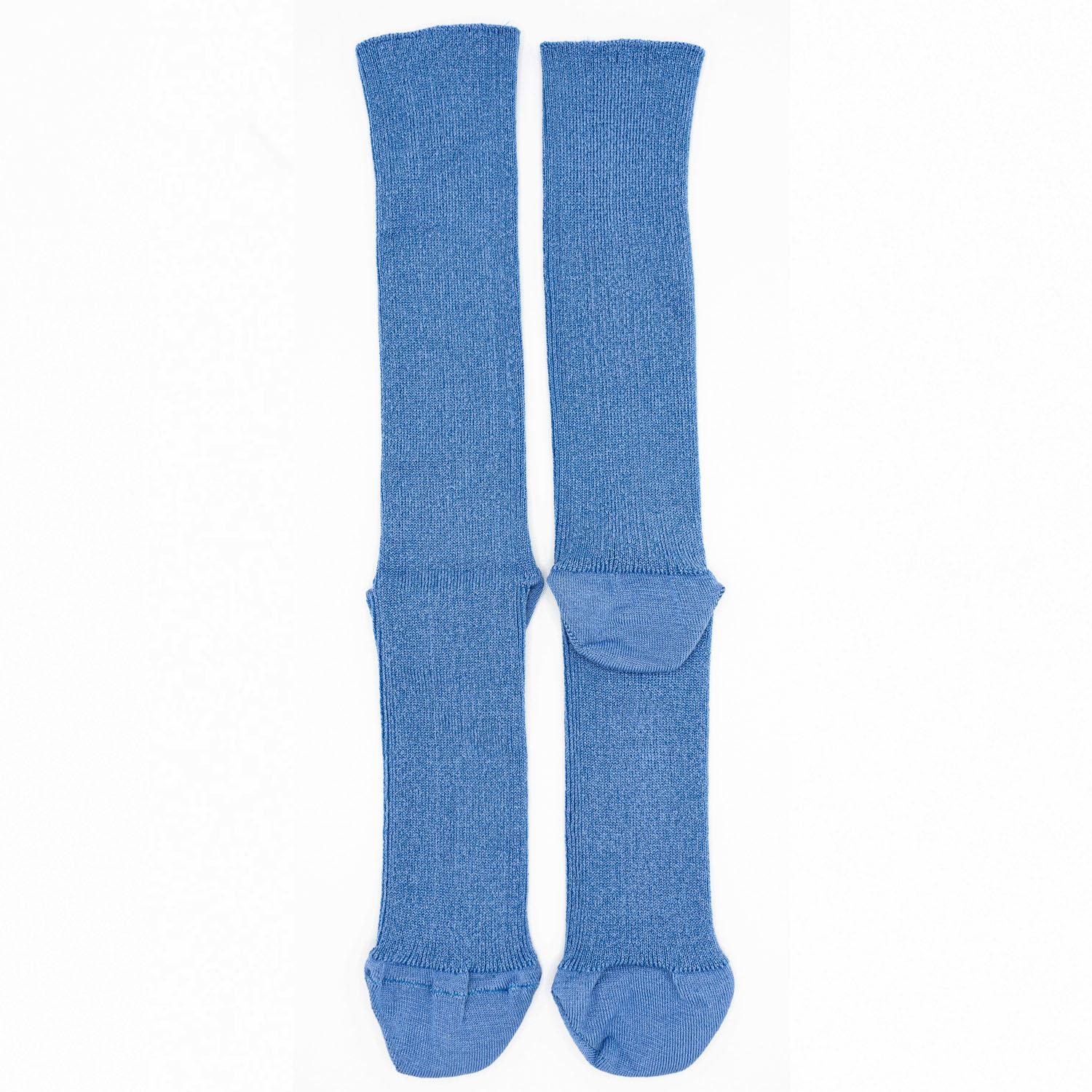 Cotton Stress-Free Socks - Cerulean Blue
