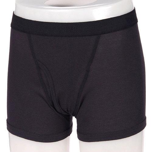 [BVD] Inner Bottoms Finest Touch EX Boxer Briefs (Front Fly) 100% Cotton Antibacterial Odor Control Cotton Men's Black M